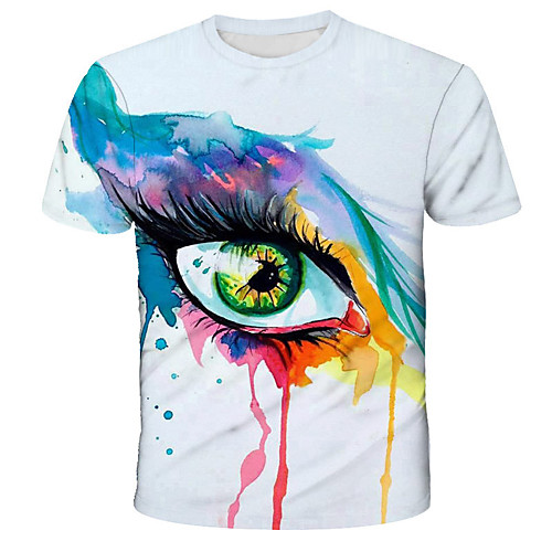 Men's T shirt Graphic Print Short Sleeve Daily Tops Streetwear Exaggerated Rainbow
Men's T shirt Graphic Print Short Sleeve Daily Tops Streetwear Exaggerated Rainbow