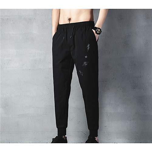 Men's Joggers Jogger Pants Track Pants Pants / Trousers Athleisure Wear Bottoms Fitness Running Walking Jogging Cycling Breathable Quick Dry Moisture Wicking Sport Solid Colored Black / Stretchy
Men's Joggers Jogger Pants Track Pants Pants / Trousers Athleisure Wear Bottoms Fitness Running Walking Jogging Cycling Breathable Quick Dry Moisture Wicking Sport Solid Colored Black / Stretchy