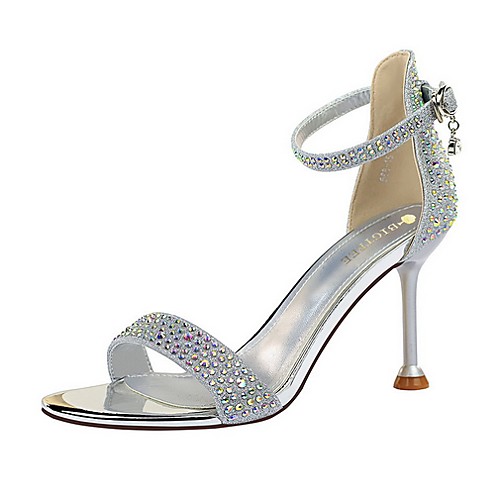 Women's Sandals Stiletto Heel Round Toe High Heel Sandals Daily PU Black Champagne Gold
Women's Sandals Stiletto Heel Round Toe High Heel Sandals Daily PU Black Champagne Gold