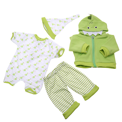 Reborn Baby Dolls Clothes Reborn Doll Accesories Cotton Fabric for 22-24 Inch Reborn Doll Not Include Reborn Doll Dinosaur Soft Pure Handmade Boys' 4 pcs
Reborn Baby Dolls Clothes Reborn Doll Accesories Cotton Fabric for 22-24 Inch Reborn Doll Not Include Reborn Doll Dinosaur Soft Pure Handmade Boys' 4 pcs