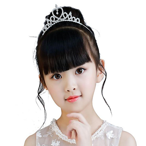 Alloy Headpiece with Crystals / Rhinestones 1 Piece Wedding / Special Occasion Headpiece
Alloy Headpiece with Crystals / Rhinestones 1 Piece Wedding / Special Occasion Headpiece