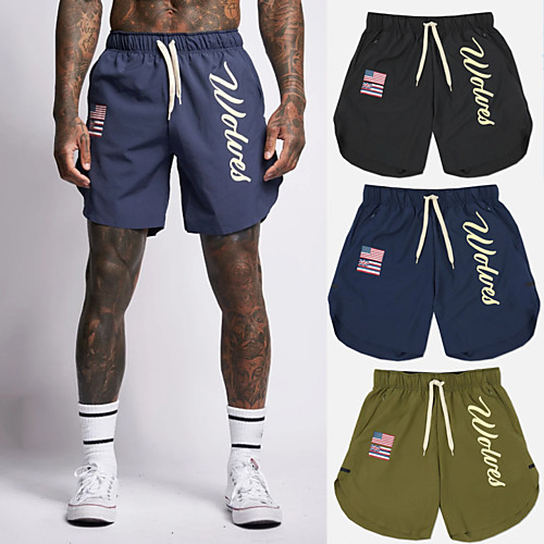 Men's Running Shorts Athleisure Bottoms Drawstring Fitness Gym Workout Performance Running Training Breathable Quick Dry Soft Normal Sport Black Navy Blue Army Green / Micro-elastic
Men's Running Shorts Athleisure Bottoms Drawstring Fitness Gym Workout Performance Running Training Breathable Quick Dry Soft Normal Sport Black Navy Blue Army Green / Micro-elastic
