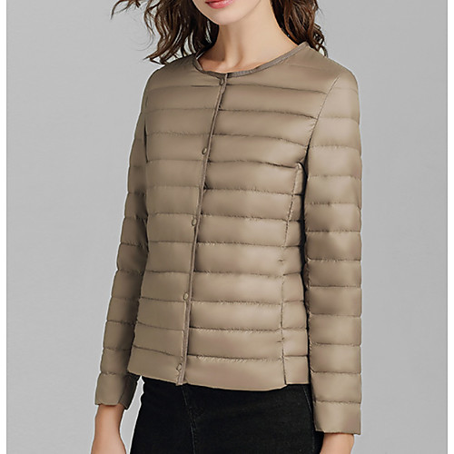 Women's Down Parka Solid Colored Nylon Black / Blushing Pink / Wine M / L / XL
Women's Down Parka Solid Colored Nylon Black / Blushing Pink / Wine M / L / XL