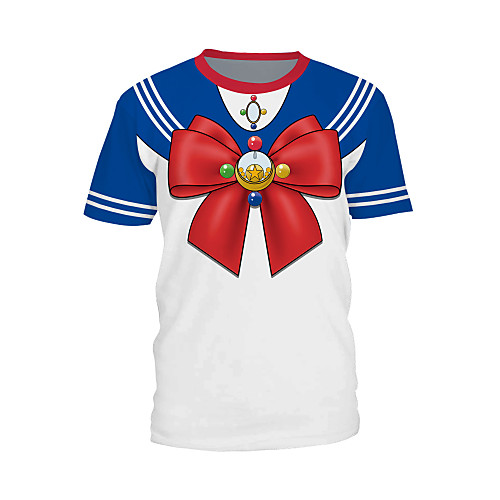 Inspired by Cosplay Sailor Moon Cosplay Costume Hoodie Polyster Print Printing T-shirt For Unisex 
Inspired by Cosplay Sailor Moon Cosplay Costume Hoodie Polyster Print Printing T-shirt For Unisex