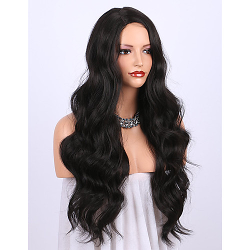 Synthetic Wig Wavy Curly Weave Asymmetrical Wig Long Black Synthetic Hair 24 inch Women's Party New Arrival Fashion Black
Synthetic Wig Wavy Curly Weave Asymmetrical Wig Long Black Synthetic Hair 24 inch Women's Party New Arrival Fashion Black