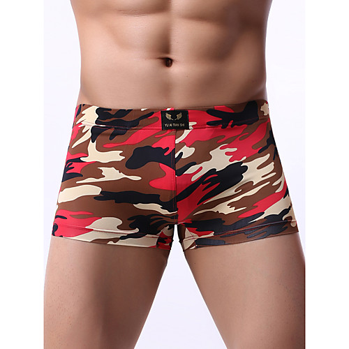 Men's 1 Piece Print Boxers Underwear - Normal Low Waist Black Red Royal Blue S M L
Men's 1 Piece Print Boxers Underwear - Normal Low Waist Black Red Royal Blue S M L