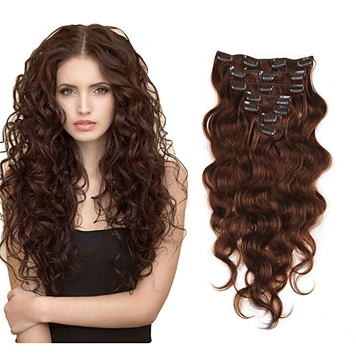 Clip In Hair Extensions Human Hair 7 pieces Pack Body Wave 14-22 inch Hair Extensions / 10A
Clip In Hair Extensions Human Hair 7 pieces Pack Body Wave 14-22 inch Hair Extensions / 10A