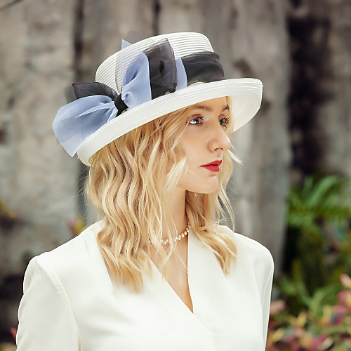 Headwear Leisure Polyester Straw Hats with Bowknot 1pc Casual / Daily Wear Headpiece
Headwear Leisure Polyester Straw Hats with Bowknot 1pc Casual / Daily Wear Headpiece