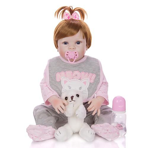 KEIUMI 22 inch Reborn Doll Baby & Toddler Toy Reborn Toddler Doll Baby Girl Gift Cute Washable Lovely Parent-Child Interaction Full Body Silicone D282-C95-H74-T19 with Clothes and Accessories for
KEIUMI 22 inch Reborn Doll Baby & Toddler Toy Reborn Toddler Doll Baby Girl Gift Cute Washable Lovely Parent-Child Interaction Full Body Silicone D282-C95-H74-T19 with Clothes and Accessories for