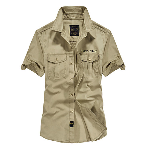 Men's Hiking Shirt / Button Down Shirts Military Tactical Shirt Short Sleeve Sweatshirt Top Outdoor Lightweight Breathable Quick Dry Sweat wicking Summer Solid Color Navy Watermelon red ArmyGreen
Men's Hiking Shirt / Button Down Shirts Military Tactical Shirt Short Sleeve Sweatshirt Top Outdoor Lightweight Breathable Quick Dry Sweat wicking Summer Solid Color Navy Watermelon red ArmyGreen