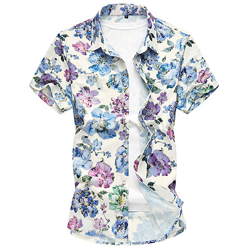Men's Shirt Graphic Plus Size Print Short Sleeve Daily Tops Cotton Basic Hawaiian White
Men's Shirt Graphic Plus Size Print Short Sleeve Daily Tops Cotton Basic Hawaiian White