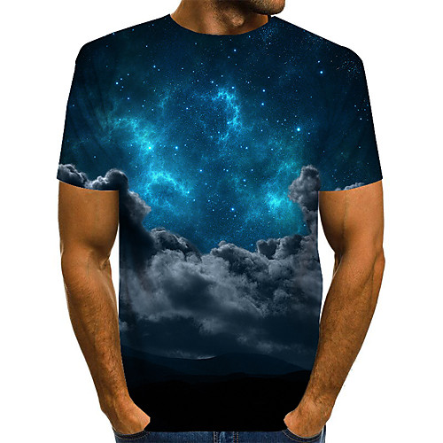 Men's T shirt Galaxy Graphic Plus Size Print Short Sleeve Daily Tops Basic Exaggerated Rainbow
Men's T shirt Galaxy Graphic Plus Size Print Short Sleeve Daily Tops Basic Exaggerated Rainbow