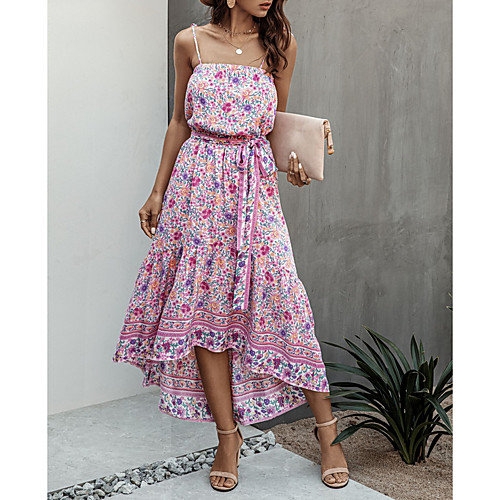 Women's Strap Dress Midi Dress Red Blushing Pink Sleeveless Print Backless Summer Off Shoulder Casual Cotton 2021 S M L XL XXL
Women's Strap Dress Midi Dress Red Blushing Pink Sleeveless Print Backless Summer Off Shoulder Casual Cotton 2021 S M L XL XXL