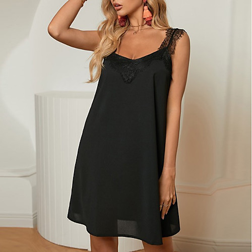 Women's Strap Dress Short Mini Dress Black Blue Green Sleeveless Solid Color Summer V Neck Sexy 2021 S M L XL
Women's Strap Dress Short Mini Dress Black Blue Green Sleeveless Solid Color Summer V Neck Sexy 2021 S M L XL