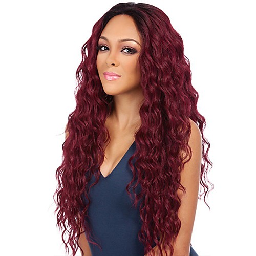 Synthetic Wig Wavy Middle Part Wig Long Blonde Black Burgundy Synthetic Hair 24 inch Women's Fashionable Design Party Adorable Blonde Burgundy
Synthetic Wig Wavy Middle Part Wig Long Blonde Black Burgundy Synthetic Hair 24 inch Women's Fashionable Design Party Adorable Blonde Burgundy