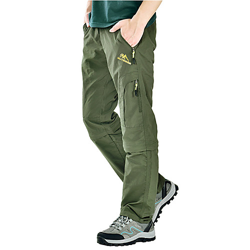 Men's Hiking Pants Trousers Convertible Pants / Zip Off Pants Summer Outdoor Lightweight UV Resistant Breathable Quick Dry Pants / Trousers Bottoms Dark Grey Black Army Green Khaki Camping / Hiking
Men's Hiking Pants Trousers Convertible Pants / Zip Off Pants Summer Outdoor Lightweight UV Resistant Breathable Quick Dry Pants / Trousers Bottoms Dark Grey Black Army Green Khaki Camping / Hiking