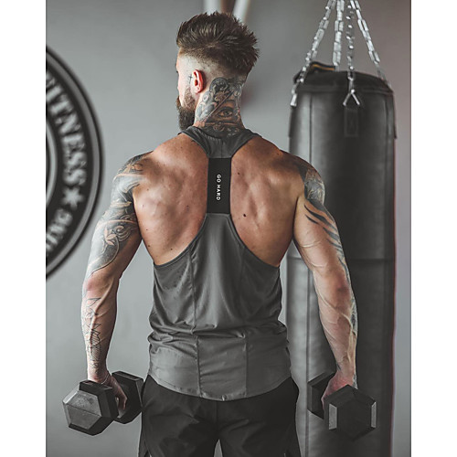 Men's Running Tank Top Workout Shirt Singlet Top Athleisure Summer Elastane Reflective Quick Dry Breathable Fitness Gym Workout Running Active Training Jogging Sportswear White Black Red Gray
Men's Running Tank Top Workout Shirt Singlet Top Athleisure Summer Elastane Reflective Quick Dry Breathable Fitness Gym Workout Running Active Training Jogging Sportswear White Black Red Gray
