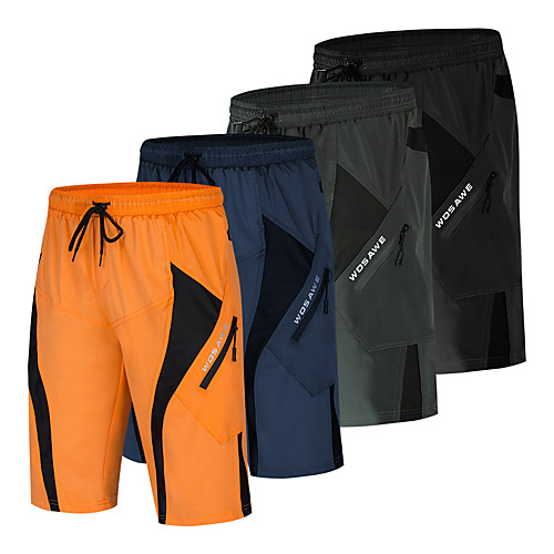 WOSAWE Men's Cycling MTB Shorts Silicone Spandex Bike Padded Shorts / Chamois MTB Shorts Pants Breathable 3D Pad Quick Dry Sports Black / Blue / Grey Mountain Bike MTB Road Bike Cycling Clothing
WOSAWE Men's Cycling MTB Shorts Silicone Spandex Bike Padded Shorts / Chamois MTB Shorts Pants Breathable 3D Pad Quick Dry Sports Black / Blue / Grey Mountain Bike MTB Road Bike Cycling Clothing