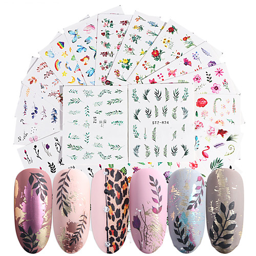 68 Sheets Nail Stickers Watermark Sticker New Popular Flame Bird European and American Popular Elements Flower Fresh Style for DIY Nail Art Decorations
68 Sheets Nail Stickers Watermark Sticker New Popular Flame Bird European and American Popular Elements Flower Fresh Style for DIY Nail Art Decorations