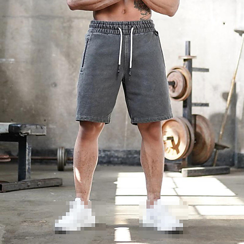 Men's Running Shorts Athleisure Bottoms Drawstring Cotton Fitness Gym Workout Performance Running Training Breathable Quick Dry Soft Normal Sport Dark Grey White Black Grey / Micro-elastic
Men's Running Shorts Athleisure Bottoms Drawstring Cotton Fitness Gym Workout Performance Running Training Breathable Quick Dry Soft Normal Sport Dark Grey White Black Grey / Micro-elastic