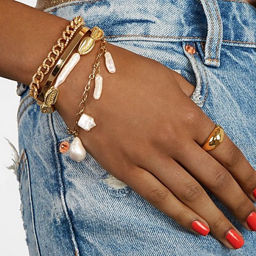 Women's Bracelet Geometrical Precious Fashion Alloy Bracelet Jewelry Gold For Street
Women's Bracelet Geometrical Precious Fashion Alloy Bracelet Jewelry Gold For Street