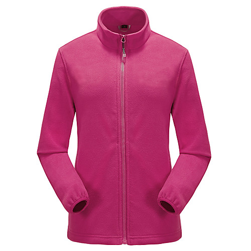 Women's Hiking Fleece Jacket Winter Outdoor Solid Color Thermal Warm Windproof Fleece Lining Breathable Winter Fleece Jacket Full Length Visible Zipper Hunting Fishing Climbing Red Dark Purple Light
Women's Hiking Fleece Jacket Winter Outdoor Solid Color Thermal Warm Windproof Fleece Lining Breathable Winter Fleece Jacket Full Length Visible Zipper Hunting Fishing Climbing Red Dark Purple Light