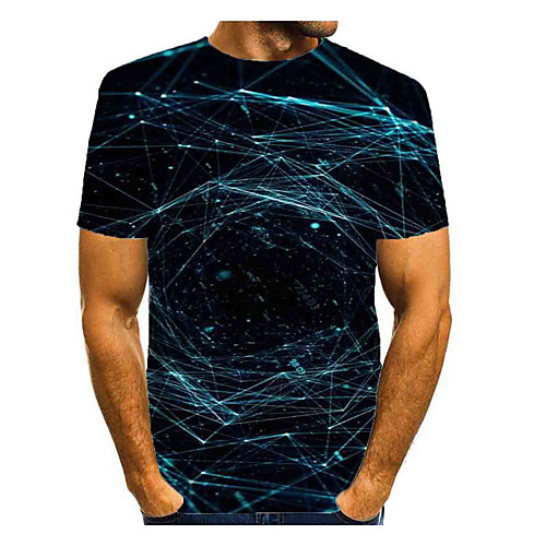 Men's T shirt Graphic Print Short Sleeve Daily Tops Basic Navy Blue
Men's T shirt Graphic Print Short Sleeve Daily Tops Basic Navy Blue