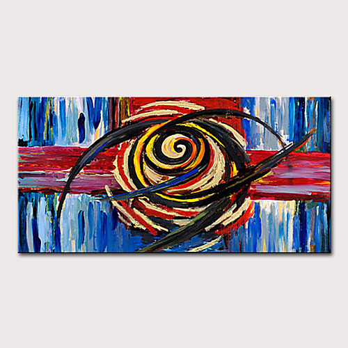 Oil Painting Hand Painted Horizontal Abstract Pop Art Modern Rolled Canvas (No Frame)
Oil Painting Hand Painted Horizontal Abstract Pop Art Modern Rolled Canvas (No Frame)