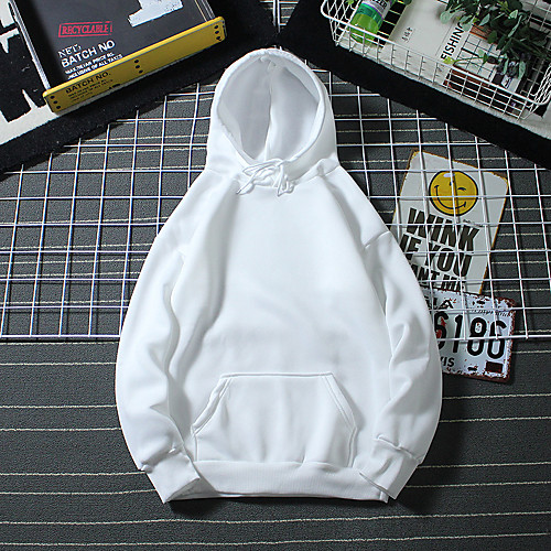 Men's Hoodie Pullover Black White Blue Pink Minimalist Hoodie Fleece Solid Color Cool Sport Athleisure Hoodie Top Long Sleeve Breathable Warm Soft Comfortable Everyday Use Causal Exercising General
Men's Hoodie Pullover Black White Blue Pink Minimalist Hoodie Fleece Solid Color Cool Sport Athleisure Hoodie Top Long Sleeve Breathable Warm Soft Comfortable Everyday Use Causal Exercising General