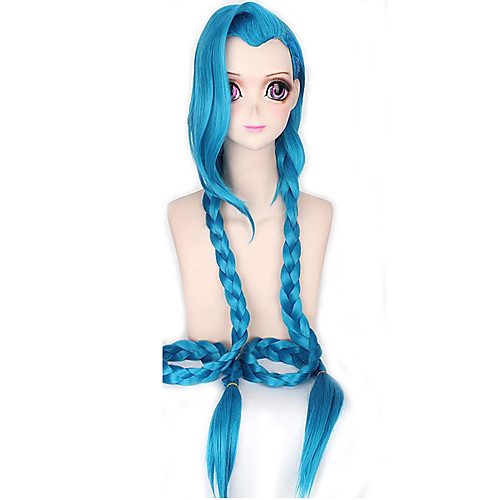 Cosplay Costume Wig Synthetic Wig Crochet Braid Wig Very Long Blue Synthetic Hair 38 inch Women's Best Quality Black
Cosplay Costume Wig Synthetic Wig Crochet Braid Wig Very Long Blue Synthetic Hair 38 inch Women's Best Quality Black