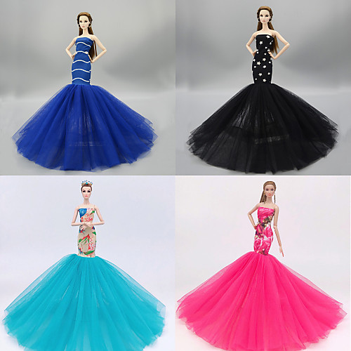 Doll accessories Doll Dress Princess Wedding Tulle Lace Polyester For 11.5 Inch Doll Handmade Toy for Girl's Birthday Gifts / Kids
Doll accessories Doll Dress Princess Wedding Tulle Lace Polyester For 11.5 Inch Doll Handmade Toy for Girl's Birthday Gifts / Kids