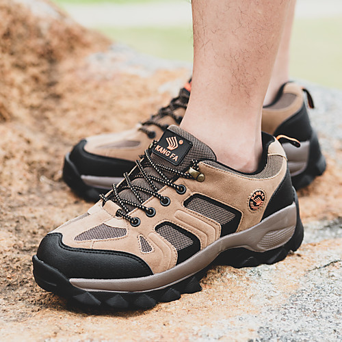 Men's Hiking Shoes Wearable Comfortable Hiking Outdoor Exercise Walking Spring, Fall, Winter, Summer Black Army Green Grey Khaki
Men's Hiking Shoes Wearable Comfortable Hiking Outdoor Exercise Walking Spring, Fall, Winter, Summer Black Army Green Grey Khaki