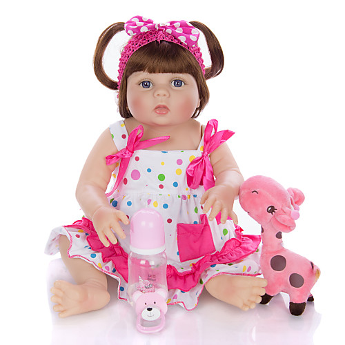 KEIUMI 22 inch Reborn Doll Baby & Toddler Toy Reborn Toddler Doll Baby Girl Gift Cute Washable Lovely Parent-Child Interaction Full Body Silicone 23D29-C310-H106-T05 with Clothes and Accessories for
KEIUMI 22 inch Reborn Doll Baby & Toddler Toy Reborn Toddler Doll Baby Girl Gift Cute Washable Lovely Parent-Child Interaction Full Body Silicone 23D29-C310-H106-T05 with Clothes and Accessories for