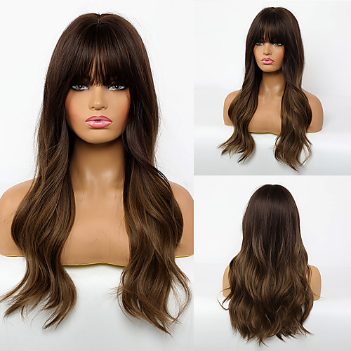 Synthetic Wig Body Wave Layered Haircut Wig Long Synthetic Hair 24 inch Women's Fashionable Design Life Women Brown
Synthetic Wig Body Wave Layered Haircut Wig Long Synthetic Hair 24 inch Women's Fashionable Design Life Women Brown