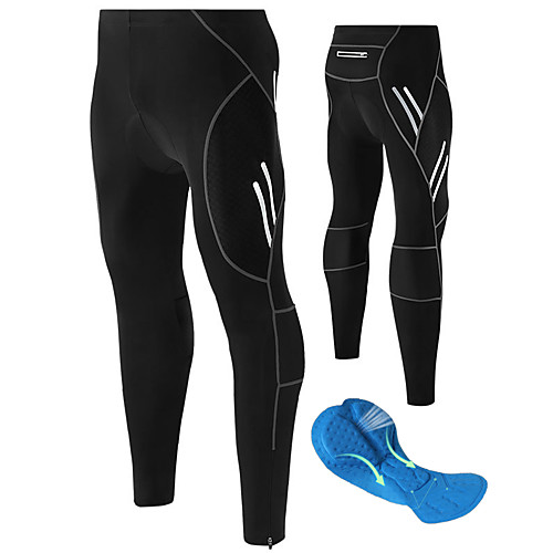 TRYSIL Men's Cycling Tights Polyester Bike Pants / Trousers Bottoms Breathable Sweat-wicking Sports Black / Silver / Black Mountain Bike MTB Road Bike Cycling Clothing Apparel Bike Wear
TRYSIL Men's Cycling Tights Polyester Bike Pants / Trousers Bottoms Breathable Sweat-wicking Sports Black / Silver / Black Mountain Bike MTB Road Bike Cycling Clothing Apparel Bike Wear