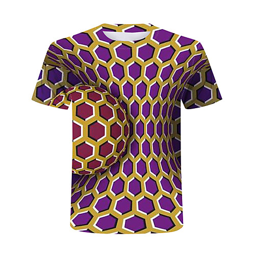 Men's T shirt Graphic Plus Size Print Short Sleeve Club Tops Streetwear Exaggerated Rainbow
Men's T shirt Graphic Plus Size Print Short Sleeve Club Tops Streetwear Exaggerated Rainbow
