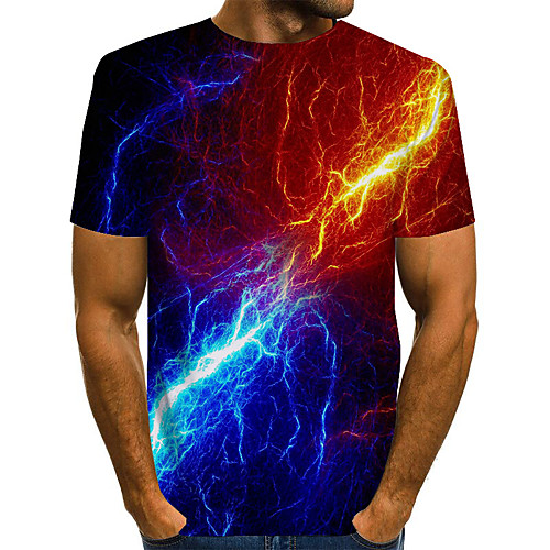 Men's T shirt Graphic Abstract Print Short Sleeve Daily Tops Basic Exaggerated Purple Red Green
Men's T shirt Graphic Abstract Print Short Sleeve Daily Tops Basic Exaggerated Purple Red Green
