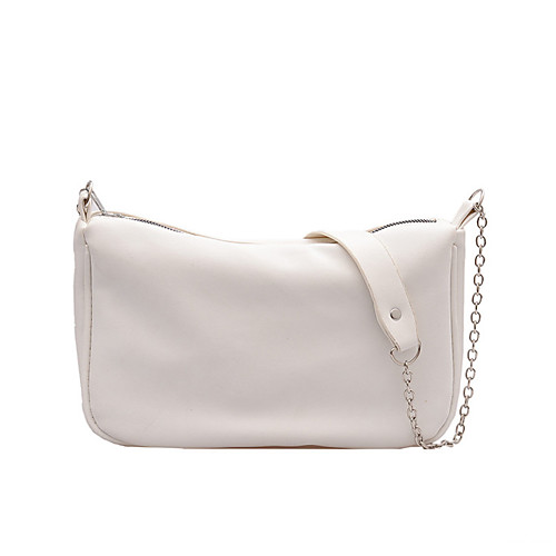 Women's Bags PU Leather Polyester Crossbody Bag Chain Solid Color Daily Holiday MessengerBag White Black Yellow Khaki
Women's Bags PU Leather Polyester Crossbody Bag Chain Solid Color Daily Holiday MessengerBag White Black Yellow Khaki