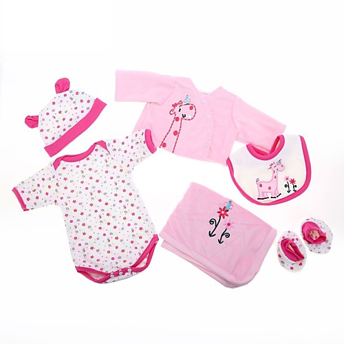 Reborn Baby Dolls Clothes Reborn Doll Accesories Cotton Fabric for 22-24 Inch Reborn Doll Not Include Reborn Doll Giraffe Soft Pure Handmade Girls' 6 pcs
Reborn Baby Dolls Clothes Reborn Doll Accesories Cotton Fabric for 22-24 Inch Reborn Doll Not Include Reborn Doll Giraffe Soft Pure Handmade Girls' 6 pcs