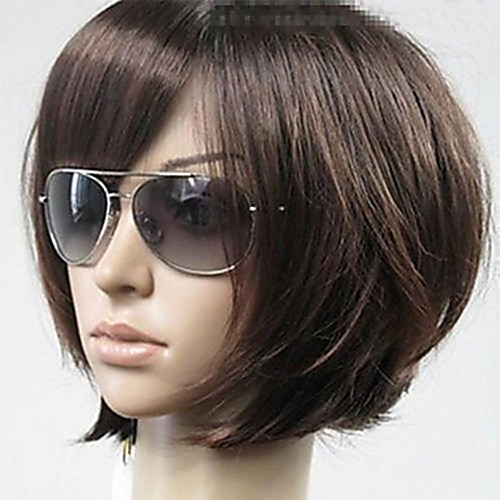 Synthetic Wig Straight Side Part Wig Short Brown Golden Blonde#16 Strawberry Blonde / Light Blonde Black / Purple Synthetic Hair 10 inch Women's Women Synthetic Blonde Brown hairjoy
Synthetic Wig Straight Side Part Wig Short Brown Golden Blonde#16 Strawberry Blonde / Light Blonde Black / Purple Synthetic Hair 10 inch Women's Women Synthetic Blonde Brown hairjoy