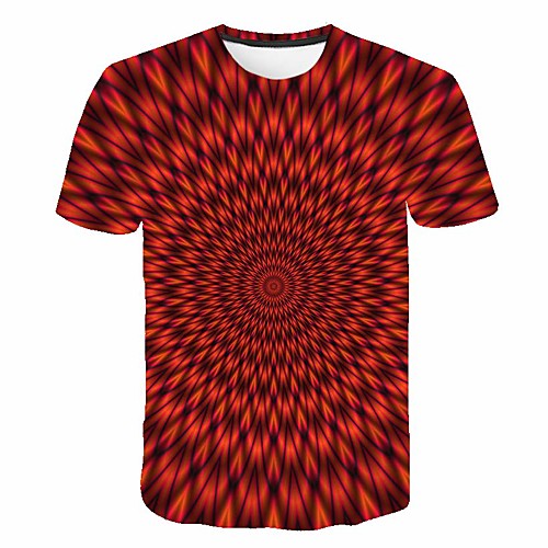 Men's T shirt Color Block 3D Animal Plus Size Short Sleeve Going out Tops Basic Rainbow
Men's T shirt Color Block 3D Animal Plus Size Short Sleeve Going out Tops Basic Rainbow