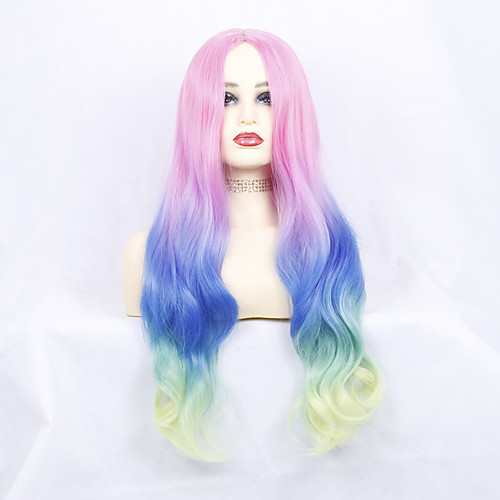 Synthetic Wig Body Wave with Baby Hair Wig Very Long Rainbow Synthetic Hair 68~72 inch Women's New Arrival Rose Pink
Synthetic Wig Body Wave with Baby Hair Wig Very Long Rainbow Synthetic Hair 68~72 inch Women's New Arrival Rose Pink