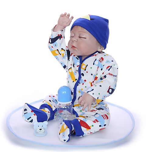 KEIUMI 22 inch Reborn Doll Baby & Toddler Toy Reborn Toddler Doll Baby Boy Gift Cute Washable Lovely Parent-Child Interaction Full Body Silicone 23D72-C05 with Clothes and Accessories for Girls
KEIUMI 22 inch Reborn Doll Baby & Toddler Toy Reborn Toddler Doll Baby Boy Gift Cute Washable Lovely Parent-Child Interaction Full Body Silicone 23D72-C05 with Clothes and Accessories for Girls