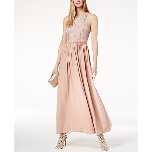 A-Line Maxi Elegant Party Wear Prom Dress Halter Neck Sleeveless Ankle Length Chiffon with Sequin 2021
A-Line Maxi Elegant Party Wear Prom Dress Halter Neck Sleeveless Ankle Length Chiffon with Sequin 2021
