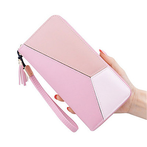 Women's Bags PU Leather Wallet Wristlet Bag Zipper Daily Black Blushing Pink
Women's Bags PU Leather Wallet Wristlet Bag Zipper Daily Black Blushing Pink