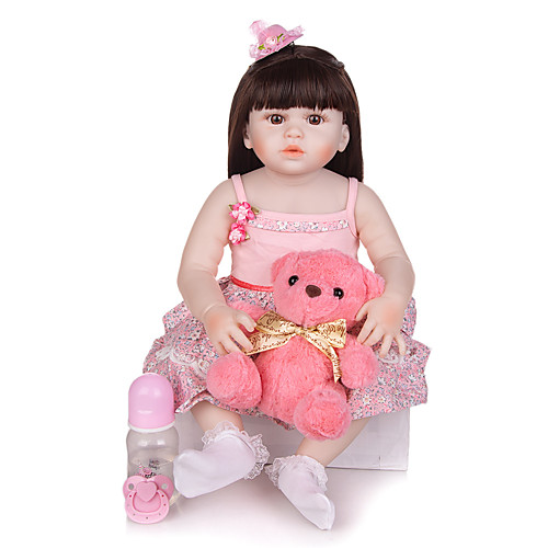KEIUMI 22 inch Reborn Doll Baby & Toddler Toy Reborn Toddler Doll Baby Girl Gift Cute Washable Lovely Parent-Child Interaction Full Body Silicone 23D125-C328-H58-S24-T14 with Clothes and Accessories
KEIUMI 22 inch Reborn Doll Baby & Toddler Toy Reborn Toddler Doll Baby Girl Gift Cute Washable Lovely Parent-Child Interaction Full Body Silicone 23D125-C328-H58-S24-T14 with Clothes and Accessories