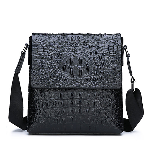 Men's Bags PU Leather Leather Shoulder Messenger Bag Embossed Daily Outdoor MessengerBag Black
Men's Bags PU Leather Leather Shoulder Messenger Bag Embossed Daily Outdoor MessengerBag Black