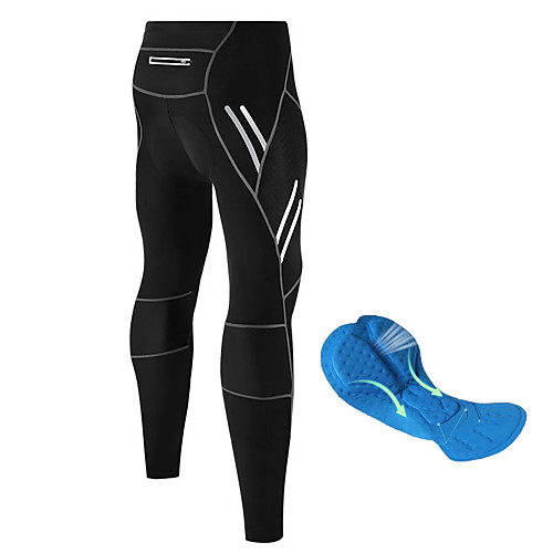 TRYSIL Men's Cycling Tights Polyester Bike Pants / Trousers Bottoms Breathable Sports Black / Silver / Black Mountain Bike MTB Road Bike Cycling Clothing Apparel Bike Wear / Micro-elastic
TRYSIL Men's Cycling Tights Polyester Bike Pants / Trousers Bottoms Breathable Sports Black / Silver / Black Mountain Bike MTB Road Bike Cycling Clothing Apparel Bike Wear / Micro-elastic