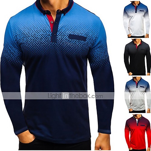 Men's Golf Polo Shirts Long Sleeve Quick Dry Breathable Soft Athleisure Outdoor Winter Summer Cotton Solid Color Red Grey Dark Navy / Micro-elastic
Men's Golf Polo Shirts Long Sleeve Quick Dry Breathable Soft Athleisure Outdoor Winter Summer Cotton Solid Color Red Grey Dark Navy / Micro-elastic
