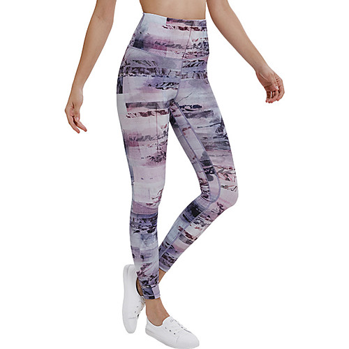 Women's High Waist Yoga Pants Cropped Leggings Tummy Control Butt Lift 4 Way Stretch White Camouflage Blue Spandex Non See-through Fitness Gym Workout Running Sports Activewear High Elasticity
Women's High Waist Yoga Pants Cropped Leggings Tummy Control Butt Lift 4 Way Stretch White Camouflage Blue Spandex Non See-through Fitness Gym Workout Running Sports Activewear High Elasticity